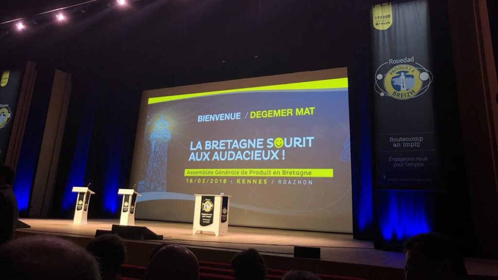 😀dans le message de Produit en Bretagne un 😀sur l'invitation de l'AG de Produit en Bretagne.