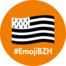 Un emoji drapeau breton pour la Bretagne #emojibzh