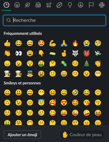 Ajouter EmojiBZH à Slack - Etape 2