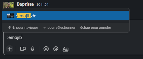 Ajouter EmojiBZH à Slack - Etape 4