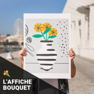 affiche bouquet