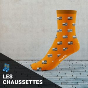 chaussettes emoji drapeau breton
